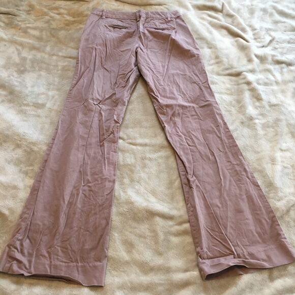 GAP Size 0R Perfect Khaki Brown/Purple Pants - Picture 8 of 9